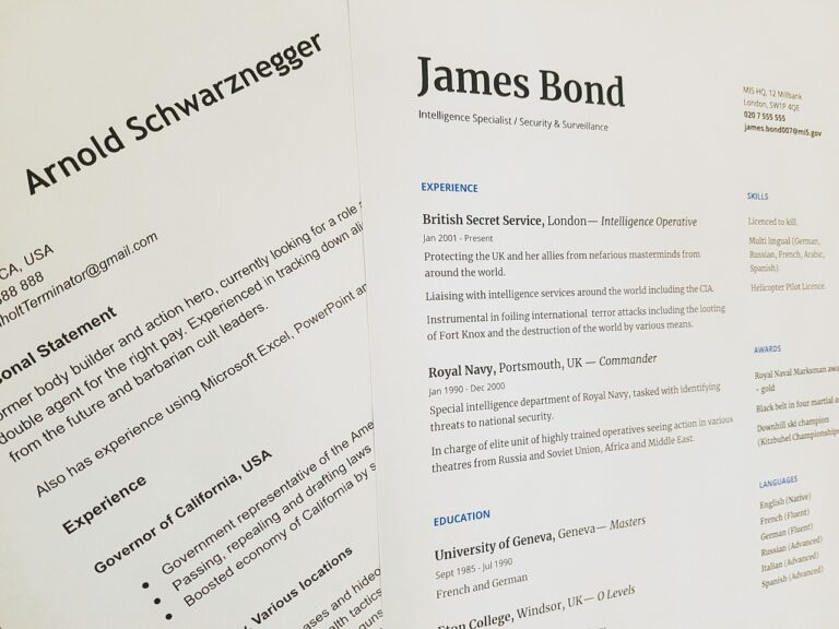 Le rôle crucial du CV designer dans le succès de votre entreprise