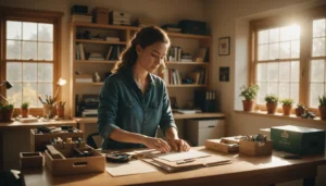 travailler à domicile emballage