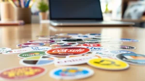 L’utilisation du stickers publicitaire : un outil marketing intemporel pour les entreprises