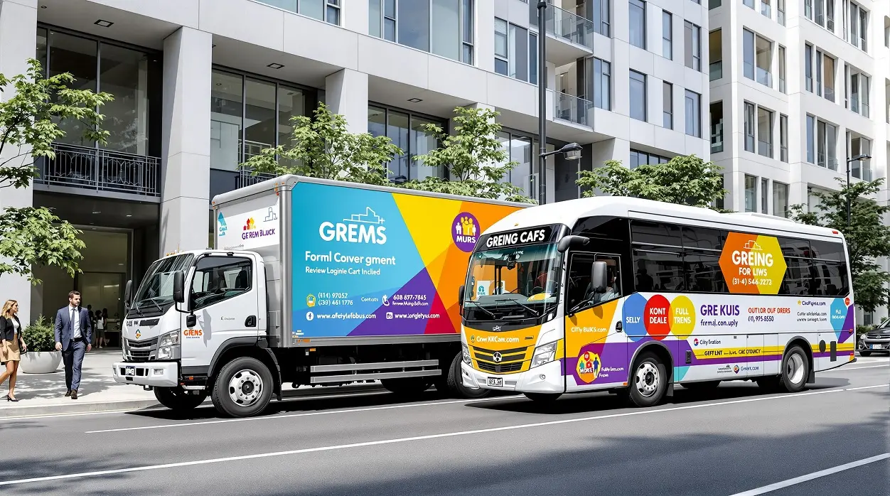 Booster la visibilité de votre entreprise : les avantages du lettrage de camion et bus