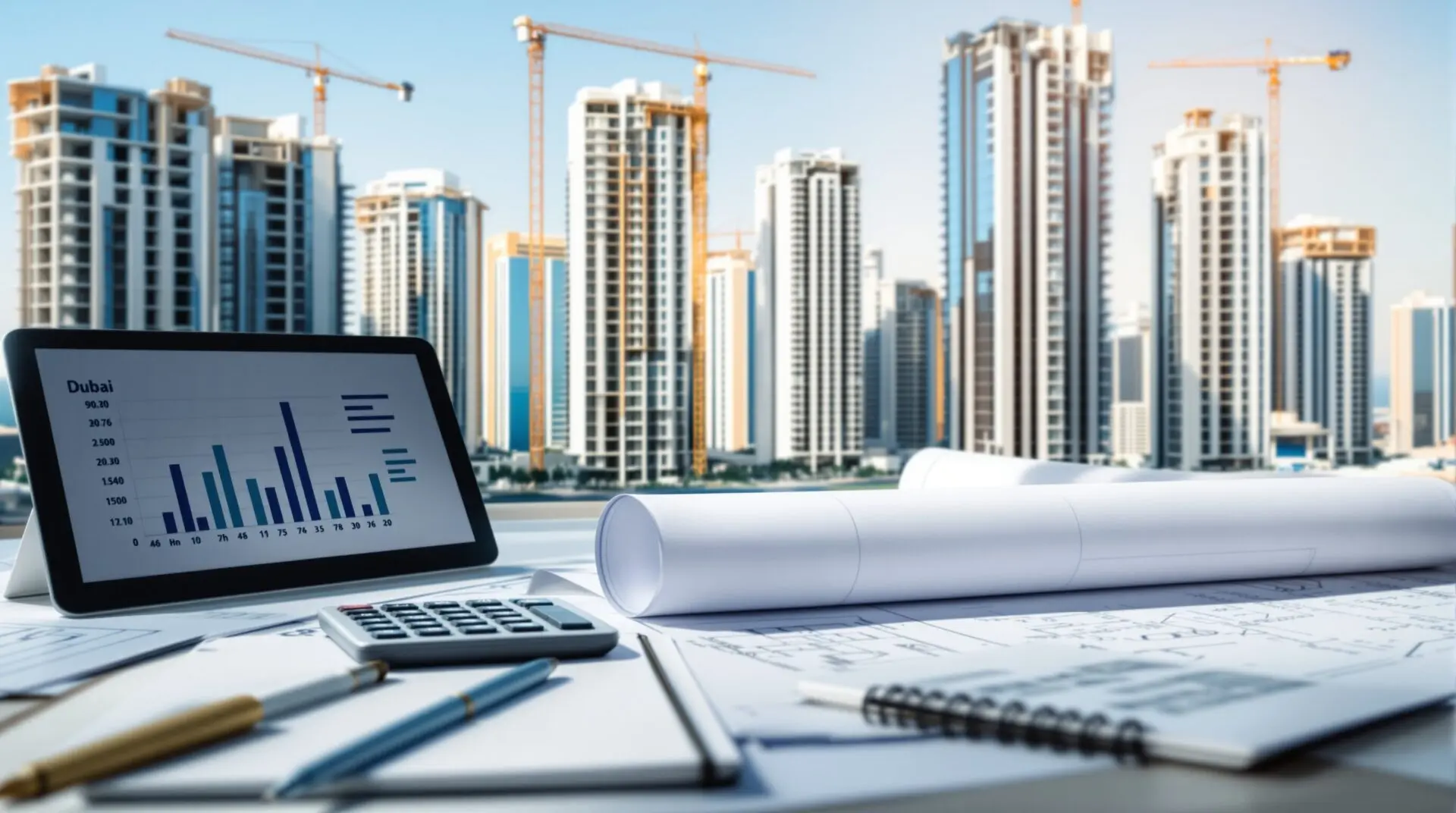 Immobilier sur plan à Dubaï : quel rendement espérer selon le type de bien ?