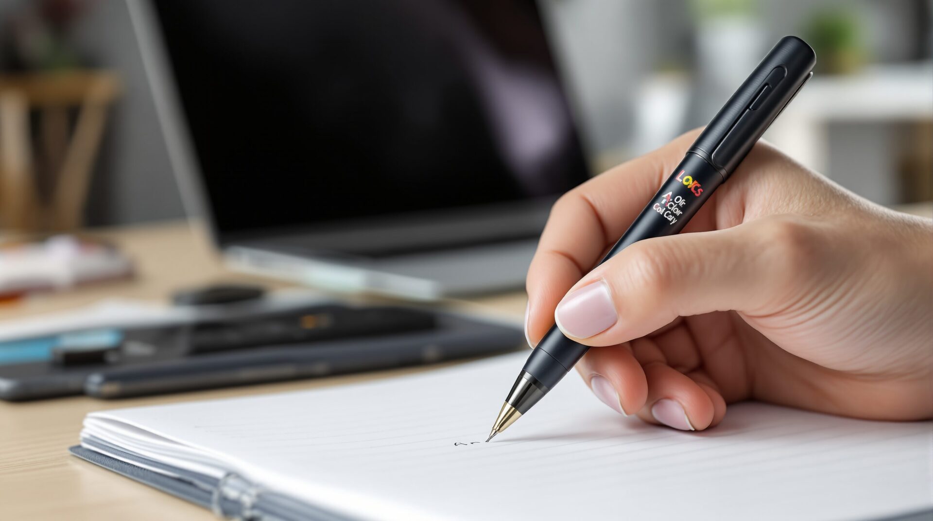 stylo 4 couleurs personnalisé