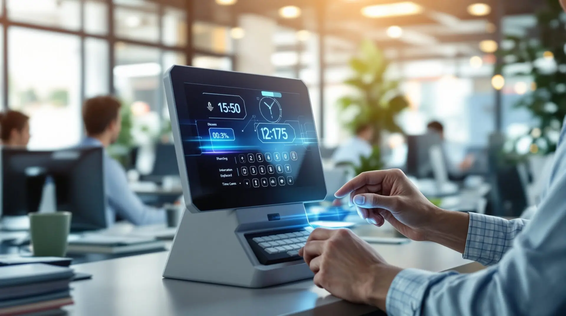 Gestion efficace des heures de travail avec une pointeuse moderne