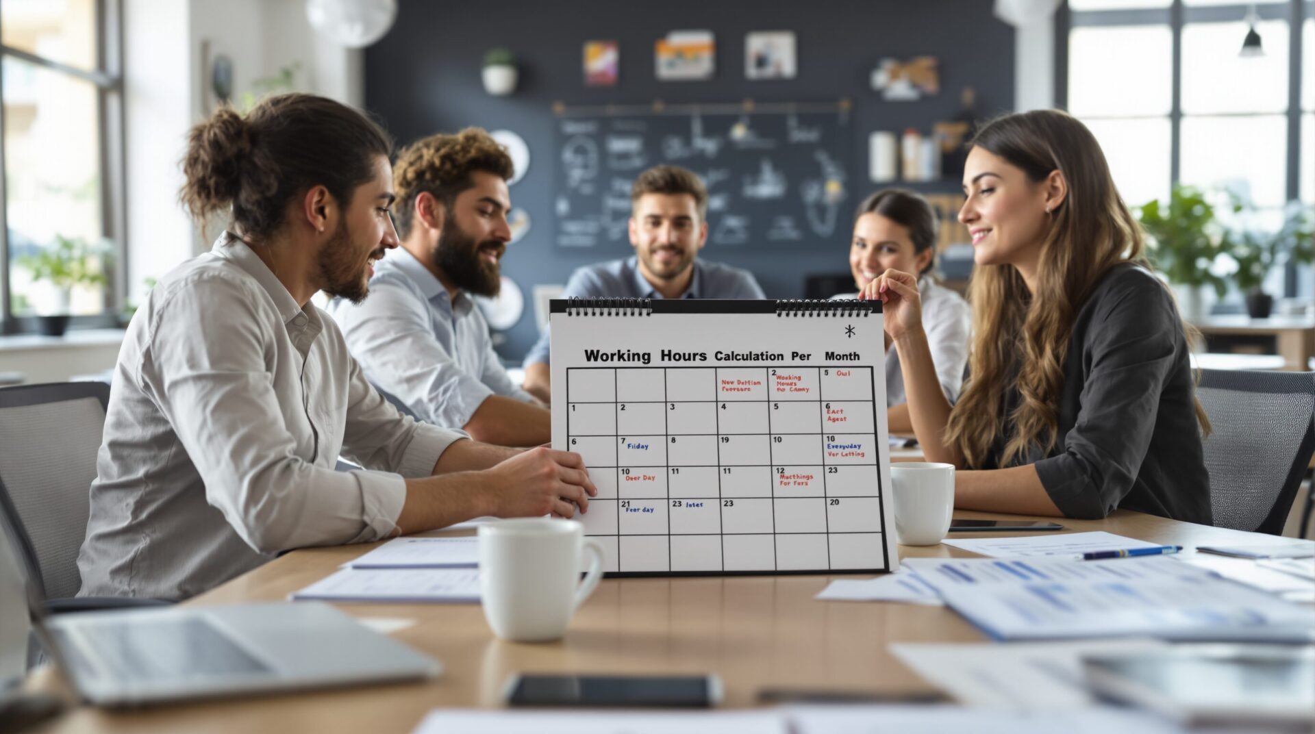 heure de travail par mois