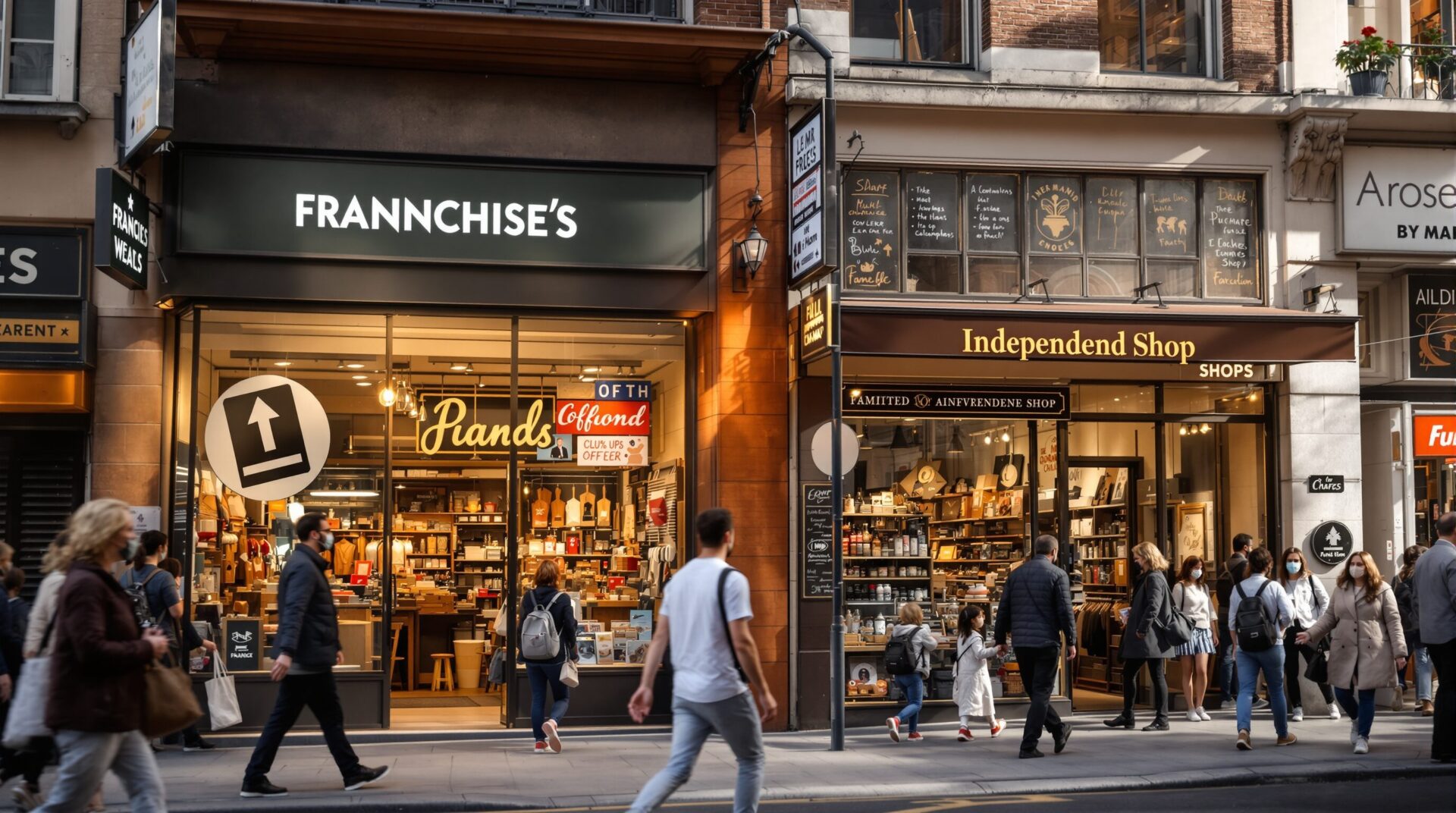 magasin franchisé définition