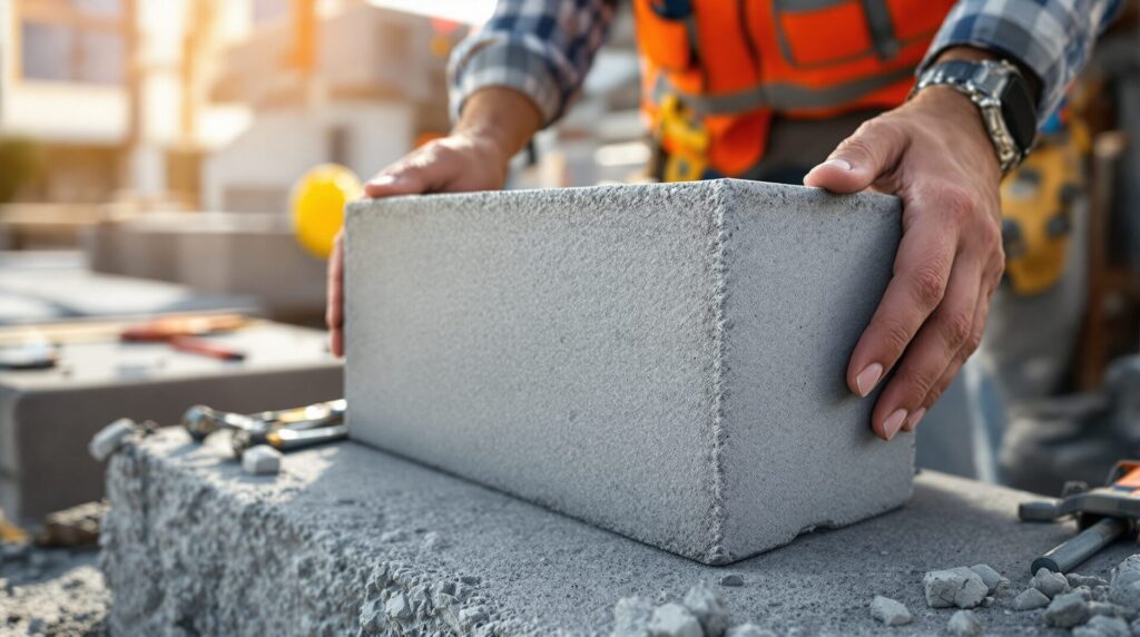 plot de lestage béton