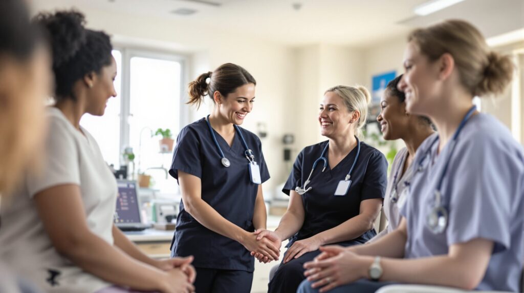 professions intermédiaires de la santé et du travail social