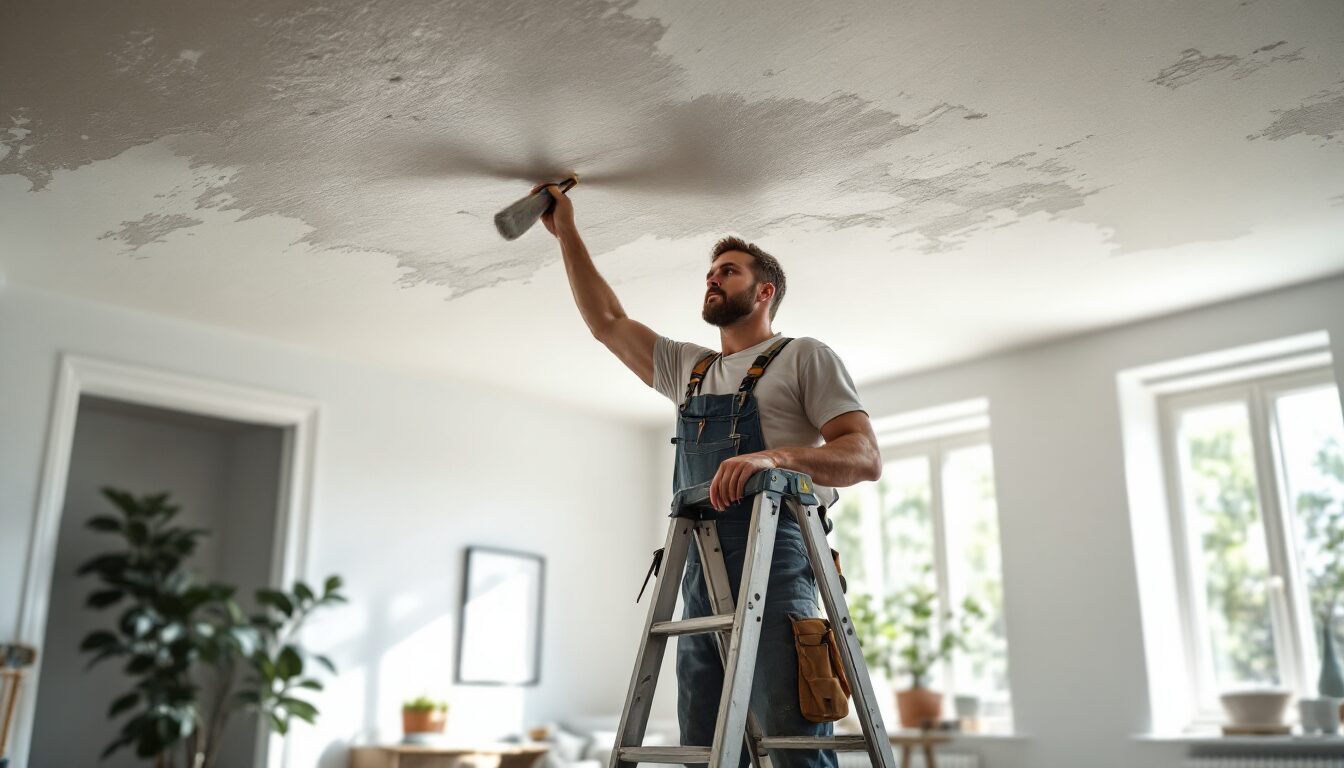 comment refaire un plafond