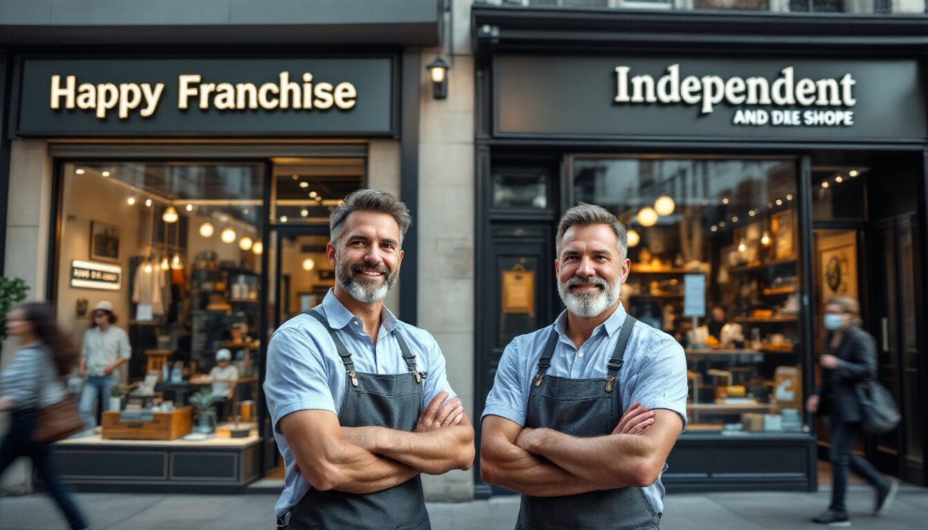magasin franchisé définition