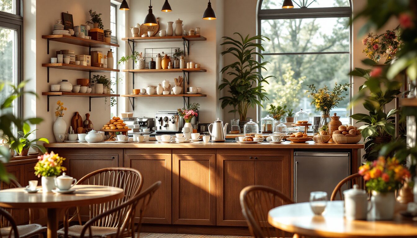 matériel nécessaire pour ouvrir un salon de the