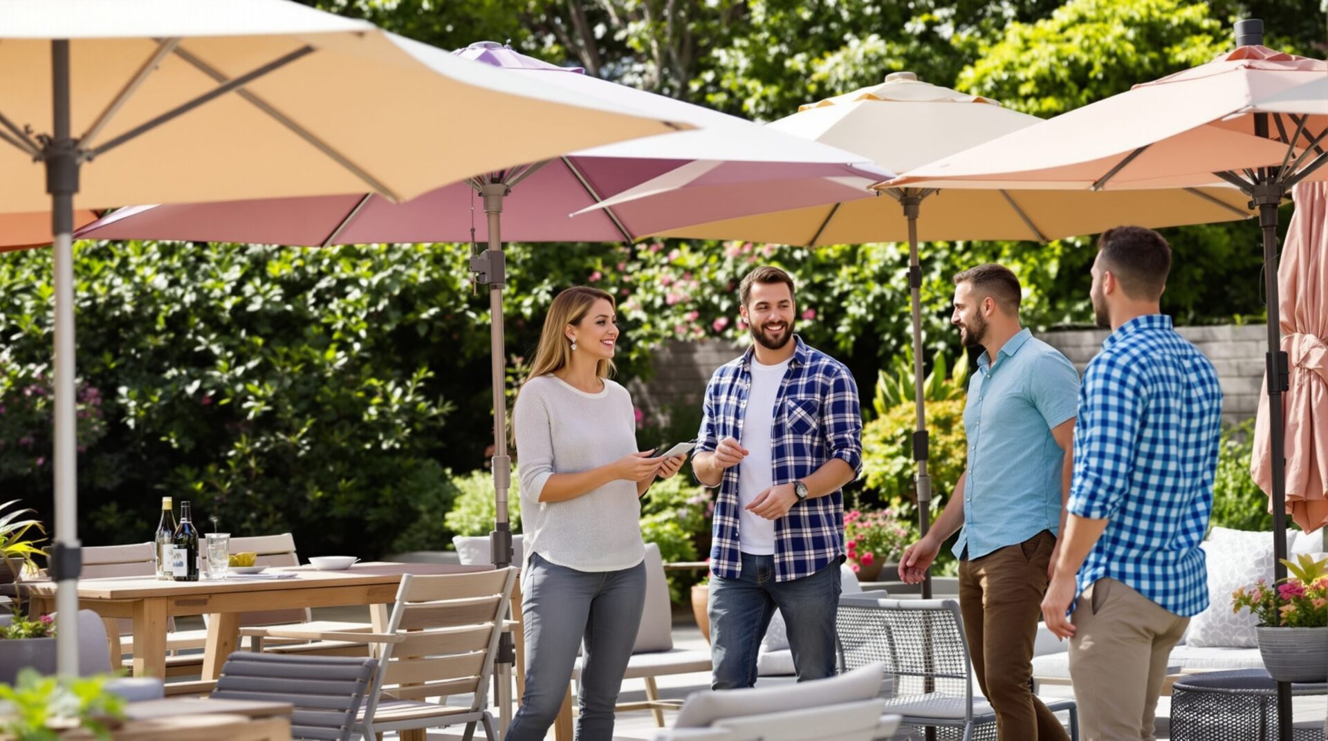Parasol pour terrasse : les critères pour bien faire son choix