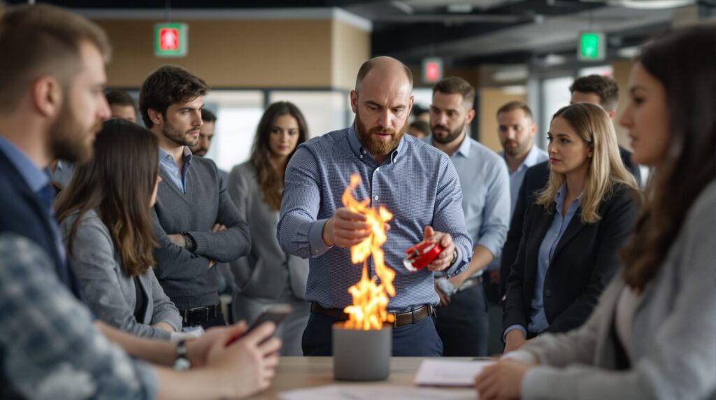 risque incendie en entreprise