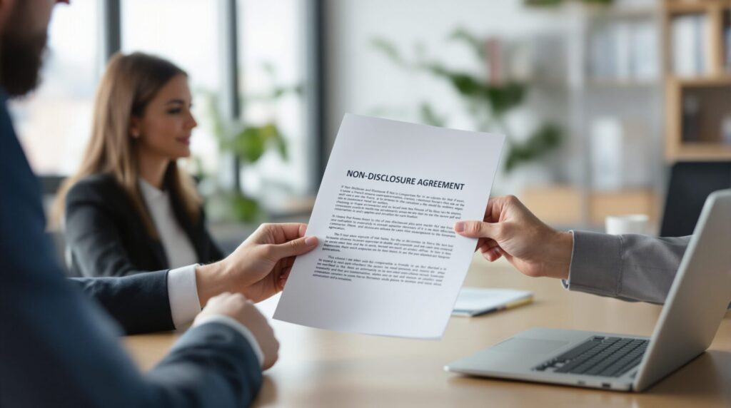 non disclosure agreement french