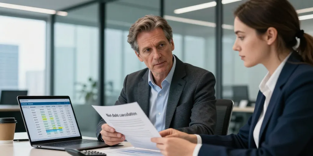 Dette nette formule : le calcul précis pour une entreprise moderne ?