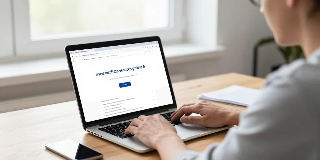 Accéder à www.resultats-services-publics.fr : Le moyen simple pour consulter et télécharger les résultats ?