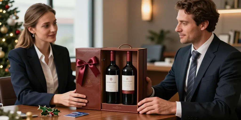 Coffret vin pour Noël : le meilleur choix pour un cadeau d’entreprise ?