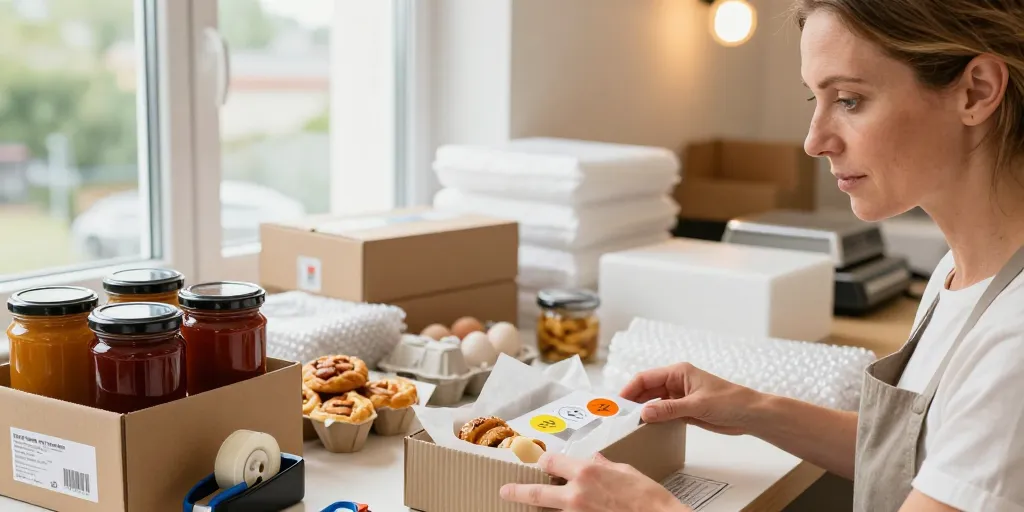 Comment bien emballer : le pas à pas pour des produits alimentaires fragiles