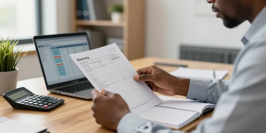 Compte comptable électricité : le compte à utiliser pour vos factures ?