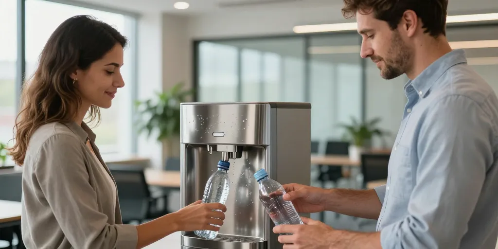 Fontaine à eau : une solution simple pour améliorer le quotidien au travail