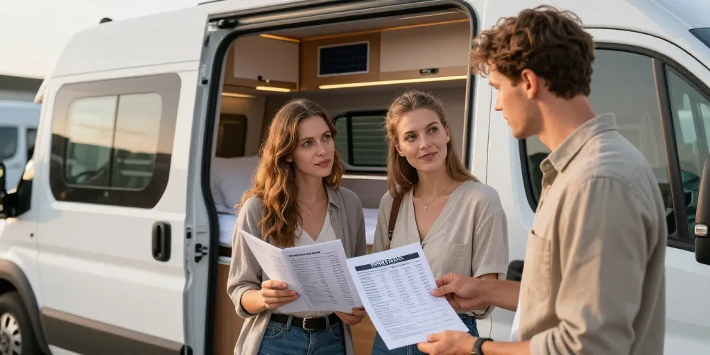 Tarif van aménagé : l’achat ou la location, comment choisir ?