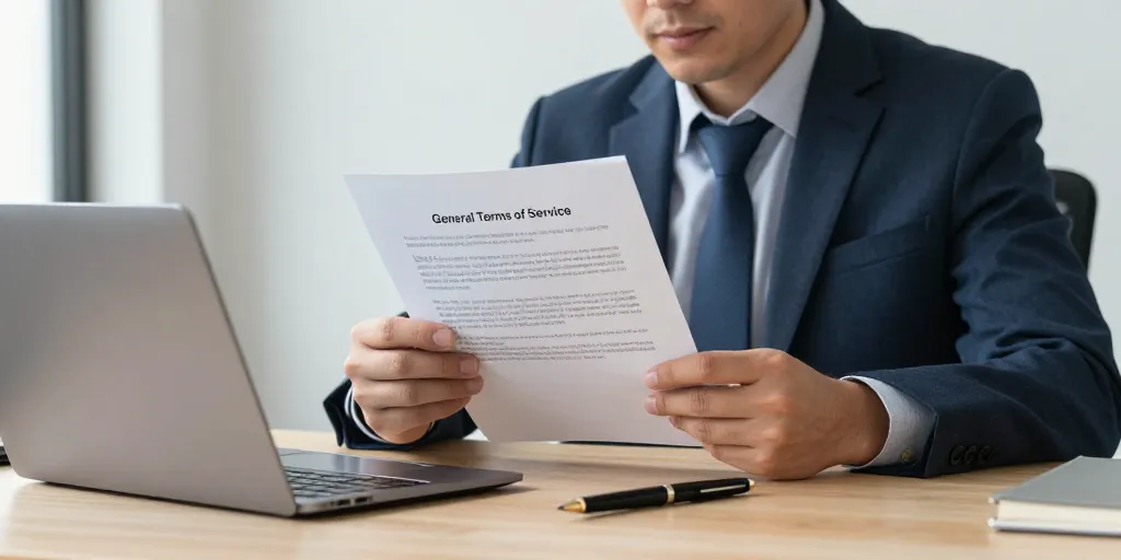 Conditions générales de service : les mentions obligatoires pour sécuriser votre activité