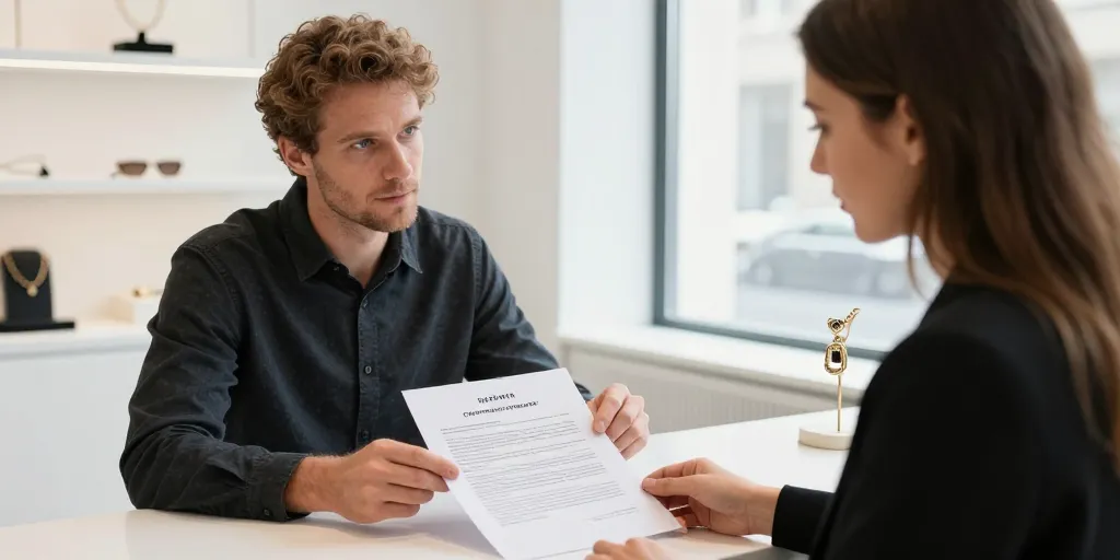 contrat de dépôt vente