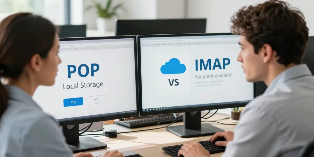 Protocole réception courrier pix : les différences entre le POP et l’IMAP