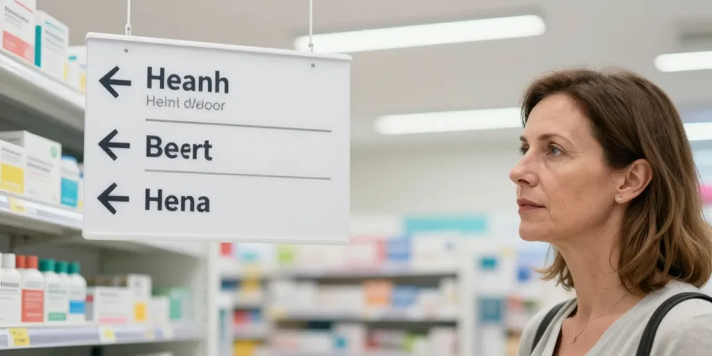 Signalétique en pharmacie : un levier sous-estimé pour guider le parcours d'achat