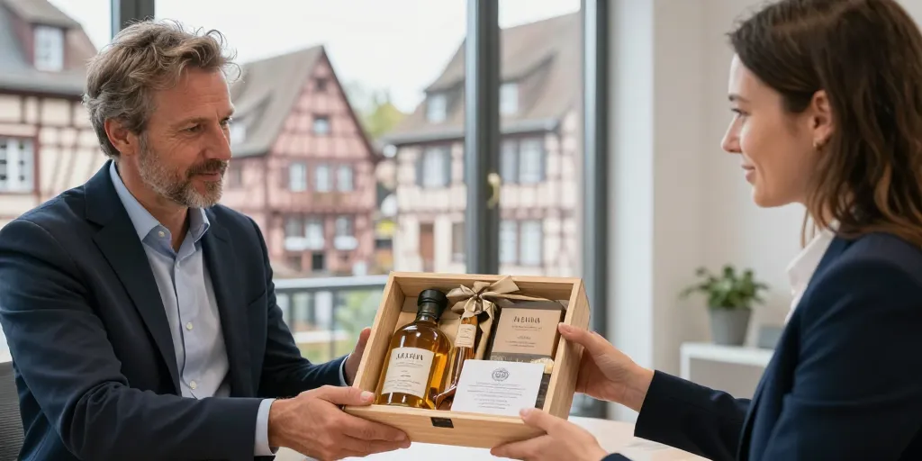 Cadeau d’entreprise en Alsace : pourquoi choisir un présent local et personnalisé