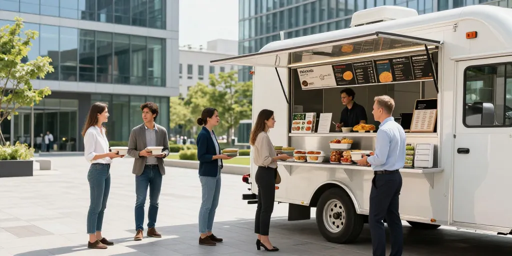 Des food trucks : les 7 critères pour réussir un événement professionnel
