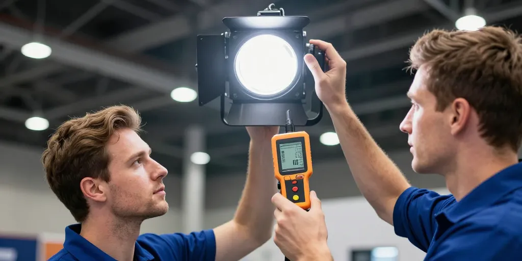 Quelle puissance lumineuse pour un événement : les règles de calcul essentielles