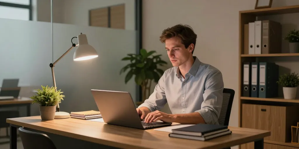Aménagement de bureau d’entreprise cosy : créer un espace serein et confidentiel