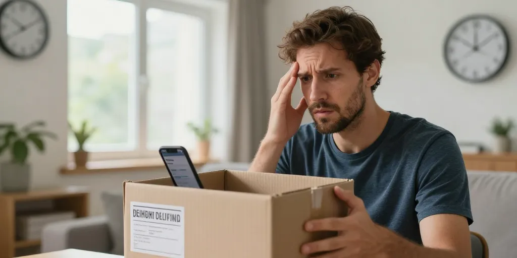 comment réclamer un colis non reçu