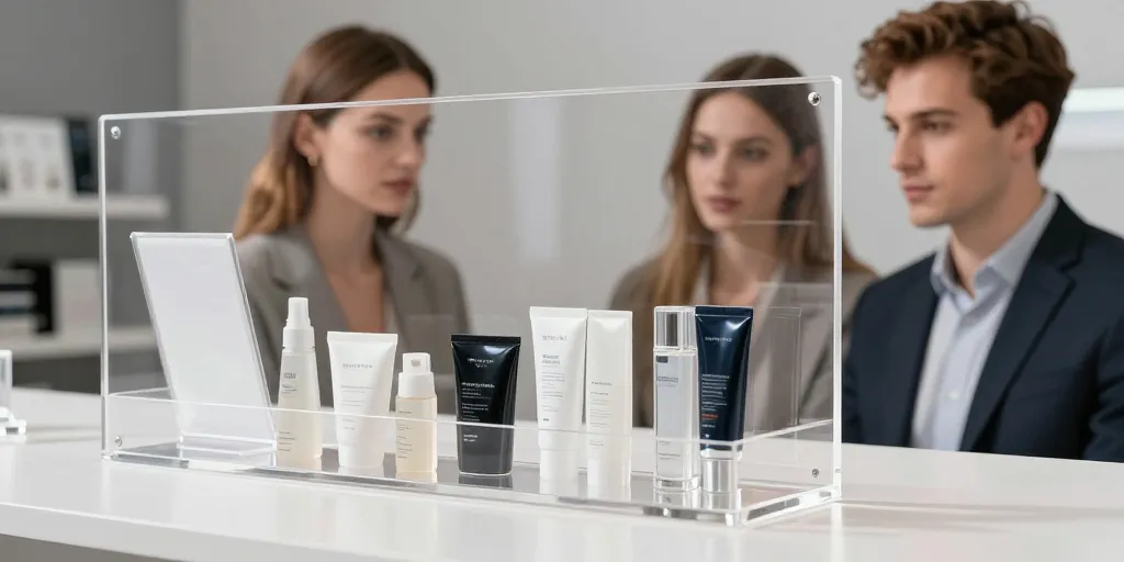 Présentoir en plexiglas : comment bien choisir sa PLV pour vendre plus en magasin
